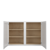 Bedford Assembled 42 in. W x 30 in. H x 12 in. D Plywood Wall Cabinet in Painted White | Kunal Kitchens
