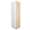 Bedford Assembled 24 in. W x 96 in. H x 24 in. D Plywood Tall Cabinet w/(1) Roll-out Tray in Painted White | Kunal Kitchens
