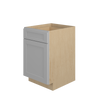 ROCKINGHAM Assembled 21 in. W x 34.5 in. H x 24 in. D Plywood Base Cabinet in Painted Stratus | Kunal Kitchens