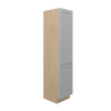 ROCKINGHAM Assembled 18 in. W x 84 in. H x 21 in. D Plywood Vanity Linen Cabinet in Painted Stratus | Kunal Kitchens