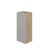 ROCKINGHAM Assembled 15 in. W x 36 in. H x 12 in. D Plywood Wall Cabinet in Painted Stratus | Kunal Kitchens