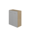 ROCKINGHAM Assembled 24 in. W x 30 in. H x 12 in. D Plywood Wall Cabinet in Painted Stratus | Kunal Kitchens