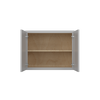 ROCKINGHAM Assembled 30 in. W x 24 in. H x 12 in. D Plywood Wall Cabinet in Painted Stratus | Kunal Kitchens