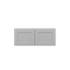 ROCKINGHAM Assembled 36 in. W x 15 in. H x 24 in. D Plywood Wall Cabinet in Painted Stratus | Kunal Kitchens