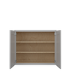 ROCKINGHAM Assembled 36 in. W x 30 in. H x 12 in. D Plywood Wall Cabinet in Painted Stratus | Kunal Kitchens