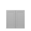 ROCKINGHAM Assembled 36 in. W x 36 in. H x 12 in. D Plywood Wall Cabinet in Painted Stratus | Kunal Kitchens