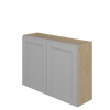 ROCKINGHAM Assembled 42 in. W x 30 in. H x 12 in. D Plywood Wall Cabinet in Painted Stratus | Kunal Kitchens