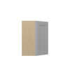 ROCKINGHAM Assembled 24 in. W x 30 in. H x 12 in. D Plywood Diagonal Corner Wall Cabinet in Painted Stratus | Kunal Kitchens