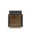 JAMESTOWN Ready to Assemble 24 in. W x 34.5 in. H x 24 in. D Plywood Base Cabinet in Espresso