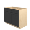 JAMESTOWN Ready to Assemble 42 in. W x 34.5 in. H x 24 in. D Plywood Base Cabinet in Espresso | Kunal Kitchens
