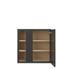JAMESTOWN Ready to Assemble 30 in. W x 30 in. H x 12 in. D Plywood Blind Wall Corner Cabinet in Espresso
