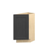 JAMESTOWN Ready to Assemble 12 in. W x 34.5 in. H x 24 in. D Plywood Base Transitional Cabinet Right in Espresso