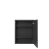 JAMESTOWN Assembled 24 in. W x 30 in. H x 6 in. D Plywood Medicine Cabinet in Espresso | Kunal Kitchens