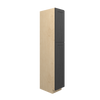 JAMESTOWN Ready to Assemble 15 in. W x 90 in. H x 24 in. D Plywood Tall Cabinet w/(4) Roll-out Trays in Espresso | Kunal Kitchens