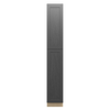 JAMESTOWN Ready to Assemble 15 in. W x 96 in. H x 24 in. D Plywood Tall Cabinet w/(3) Roll-out Trays in Espresso | Kunal Kitchens