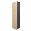 JAMESTOWN Ready to Assemble 15 in. W x 96 in. H x 24 in. D Plywood Tall Cabinet w/(3) Roll-out Trays in Espresso | Kunal Kitchens
