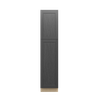 JAMESTOWN Ready to Assemble 18 in. W x 84 in. H x 24 in. D Plywood Tall Cabinet in Espresso | Kunal Kitchens