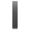 JAMESTOWN Ready to Assemble 18 in. W x 96 in. H x 24 in. D Plywood Tall Cabinet w/(1) Roll-out Tray in Espresso | Kunal Kitchens