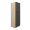 JAMESTOWN Ready to Assemble 24 in. W x 84 in. H x 24 in. D Plywood Tall Cabinet w/(2) Roll-out Trays in Espresso | Kunal Kitchens
