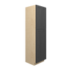 JAMESTOWN Ready to Assemble 24 in. W x 90 in. H x 24 in. D Plywood Tall Cabinet w/(2) Roll-out Trays in Espresso | Kunal Kitchens
