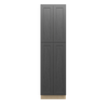 JAMESTOWN Ready to Assemble 24 in. W x 90 in. H x 24 in. D Plywood Tall Cabinet in Espresso | Kunal Kitchens