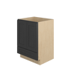 JAMESTOWN Ready to Assemble 24 in. W x 34.5 in. H x 21 in. D Plywood Vanity Cabinet w/Bottom Drawer in Espresso | Kunal Kitchens