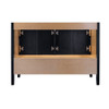 JAMESTOWN Assembled 48 in. W x 32.5 in. H x 21 in. D Plywood Decorative Vanity Sink Base w/Bottom Drawer in Espresso | Kunal Kitchens