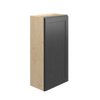 JAMESTOWN Ready to Assemble 21 in. W x 42 in. H x 12 in. D Plywood Wall Cabinet in Espresso | Kunal Kitchens