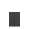 JAMESTOWN Ready to Assemble 24 in. W x 30 in. H x 12 in. D Plywood Wall Cabinet in Espresso | Kunal Kitchens