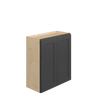 JAMESTOWN Ready to Assemble 27 in. W x 30 in. H x 12 in. D Plywood Wall Cabinet in Espresso | Kunal Kitchens