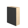JAMESTOWN Ready to Assemble 27 in. W x 36 in. H x 12 in. D Plywood Wall Cabinet in Espresso