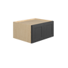 JAMESTOWN Ready to Assemble 30 in. W x 15 in. H x 24 in. D Plywood Wall Cabinet in Espresso | Kunal Kitchens