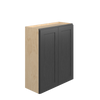 JAMESTOWN Ready to Assemble 30 in. W x 36 in. H x 12 in. D Plywood Wall Cabinet in Espresso | Kunal Kitchens