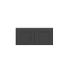 JAMESTOWN Ready to Assemble 33 in. W x 15 in. H x 12 in. D Plywood Wall Cabinet in Espresso | Kunal Kitchens