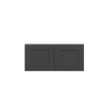 JAMESTOWN Ready to Assemble 33 in. W x 15 in. H x 12 in. D Plywood Wall Cabinet in Espresso | Kunal Kitchens