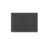 JAMESTOWN Ready to Assemble 33 in. W x 24 in. H x 12 in. D Plywood Wall Cabinet in Espresso | Kunal Kitchens