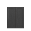 JAMESTOWN Ready to Assemble 33 in. W x 42 in. H x 12 in. D Plywood Wall Cabinet in Espresso | Kunal Kitchens