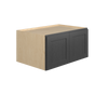 JAMESTOWN Ready to Assemble 36 in. W x 18 in. H x 24 in. D Plywood Wall Cabinet in Espresso | Kunal Kitchens