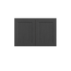 JAMESTOWN Ready to Assemble 36 in. W x 24 in. H x 12 in. D Plywood Wall Cabinet in Espresso | Kunal Kitchens