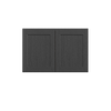 JAMESTOWN Ready to Assemble 36 in. W x 24 in. H x 12 in. D Plywood Wall Cabinet in Espresso | Kunal Kitchens