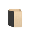 JAMESTOWN Ready to Assemble 27 in. W x 30 in. H x 15 in. D Plywood Diagonal Corner Wall Cabinet in Espresso | Kunal Kitchens