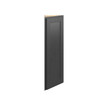 JAMESTOWN Ready to Assemble 12 in. W x 42 in. H x 12 in. D Plywood Wall End Cabinet in Espresso