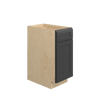 JAMESTOWN Assembled 15 in. W x 34.5 in. H x 24 in. D Plywood Base Cabinet in Espresso | Kunal Kitchens