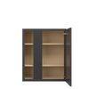 JAMESTOWN Assembled 30 in. W x 36 in. H x 12 in. D Plywood Blind Wall Corner Cabinet in Espresso | Kunal Kitchens