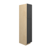 JAMESTOWN Assembled 15 in. W x 84 in. H x 24 in. D Plywood Tall Cabinet w/(4) Roll-out Trays in Espresso | Kunal Kitchens
