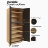 JAMESTOWN Assembled 30 in. W x 96 in. H x 24 in. D Plywood Tall Cabinet in Espresso | Kunal Kitchens