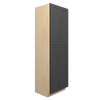 JAMESTOWN Assembled 30 in. W x 96 in. H x 24 in. D Plywood Tall Cabinet in Espresso | Kunal Kitchens