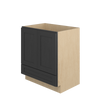 JAMESTOWN Assembled 30 in. W x 34.5 in. H x 21 in. D Plywood Vanity Cabinet w/Bottom Drawer in Espresso | Kunal Kitchens