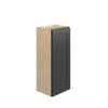 JAMESTOWN Assembled 15 in. W x 36 in. H x 12 in. D Plywood Wall Cabinet in Espresso | Kunal Kitchens