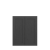 JAMESTOWN Assembled 30 in. W x 36 in. H x 12 in. D Plywood Wall Cabinet in Espresso | Kunal Kitchens